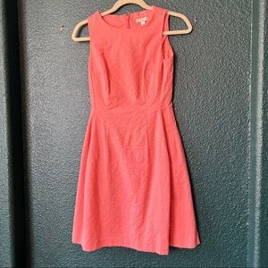 Eva Mendez beautiful orange patterned dress